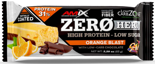 Baton proteinowy Amix Zero Hero 31% Protein 65g