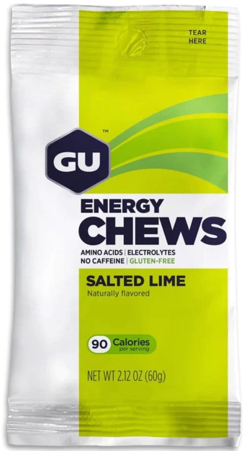 Żele energetyczne GU Energy Chews 60 g Salted Lime 1 SÁČ
