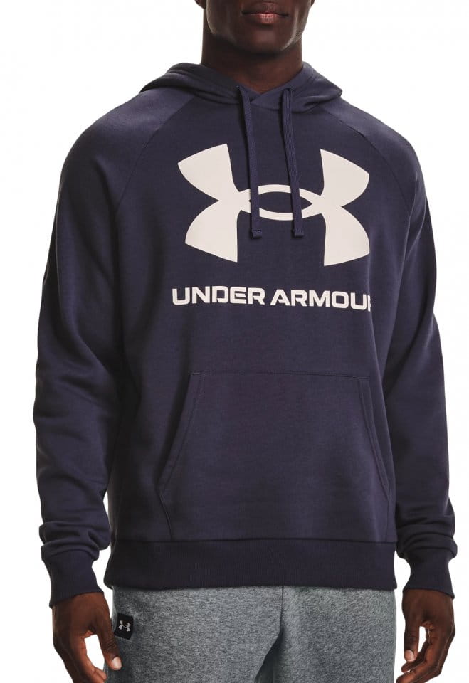 Bluza z kapturem Under Armour UA Rival Fleece Big Logo HD-GRY