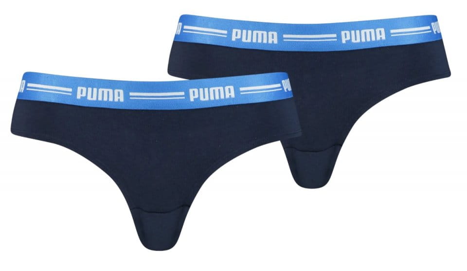 Majtki Puma Brazilian 2er Pack Damen Blau F009