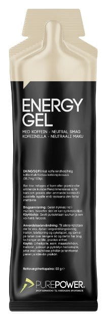 Żele energetyczne Pure Power Energy Gel Caffeine: Neutral 60 g