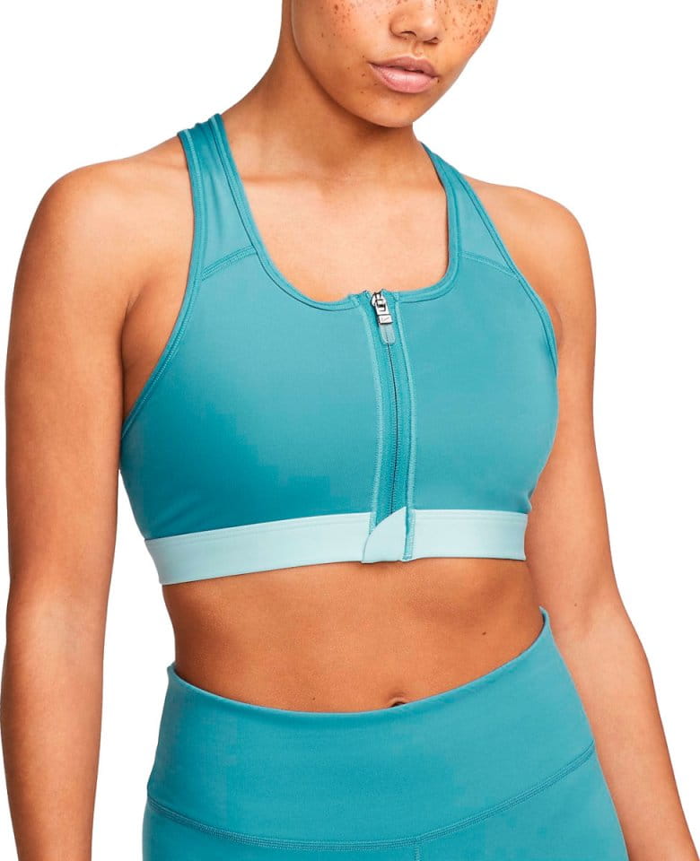 Biustonosz Nike Swoosh Women’s Medium-Support Padded Zip-Front Sports Bra