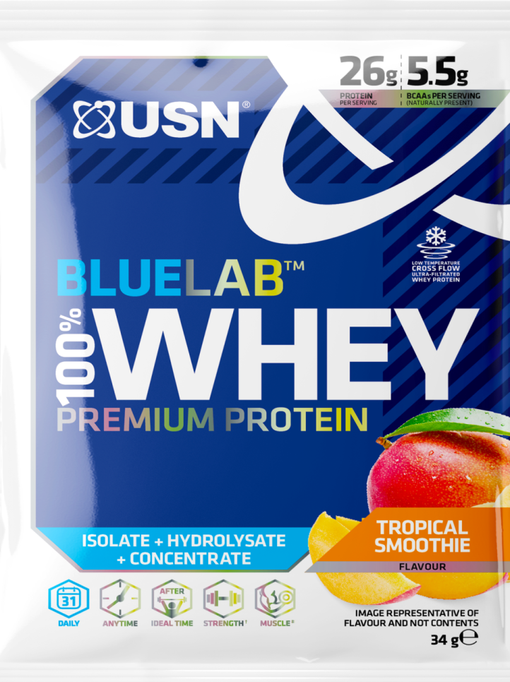 Białko serwatkowe w proszku USN 100% Premium Próbka BlueLab 34g